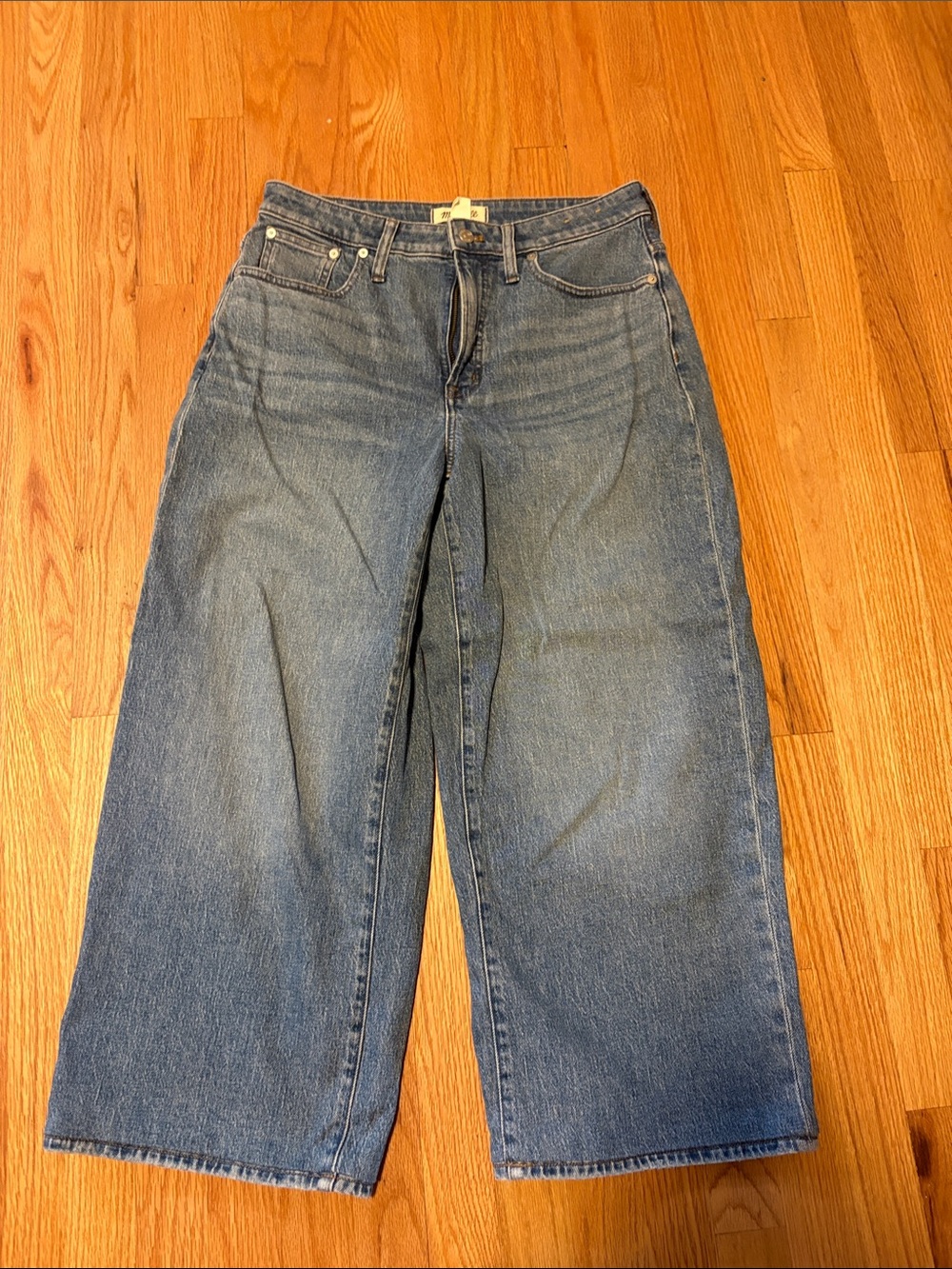 Madewell curvy perfect vintage wide leg jeans